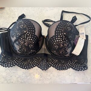 NWT Cacique Bra size 42C Bare Solution Best of Both Worlds Bra